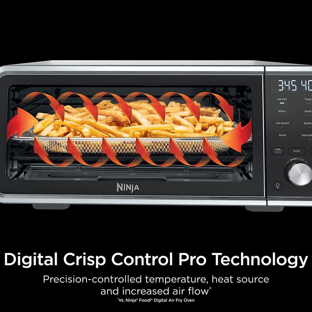 Ninja SP351 Foodi Smart 13-in-1 Dual Heat Air Fryer Countertop Oven,  Dehydrate