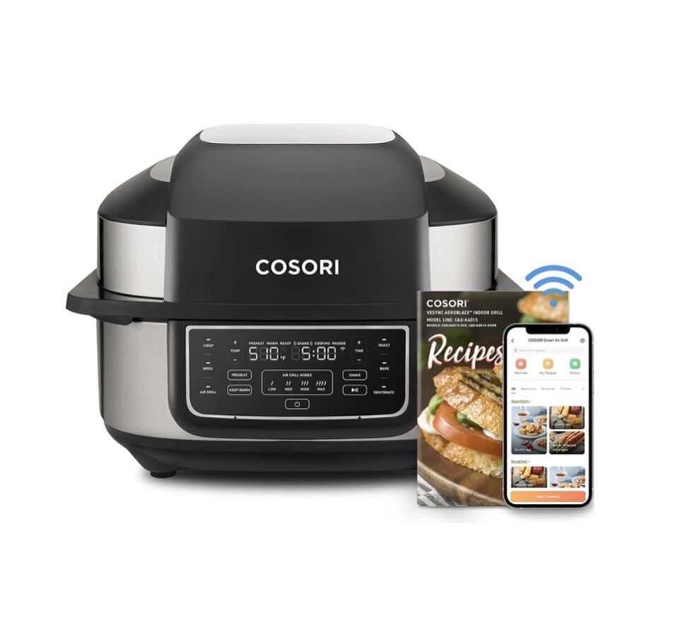 COSORI Electric Smokeless Indoor Grill & Smart XL Air Fryer Combo for Sale  in Arcadia, CA - OfferUp